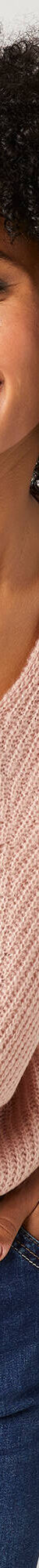 Pull col V, maille anglaise toucher doux (rose poudré) Pull col V, maille anglaise toucher doux (rose poudré)